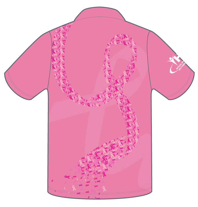 Go Pink Charity 2023 Polo Shirt - Pink