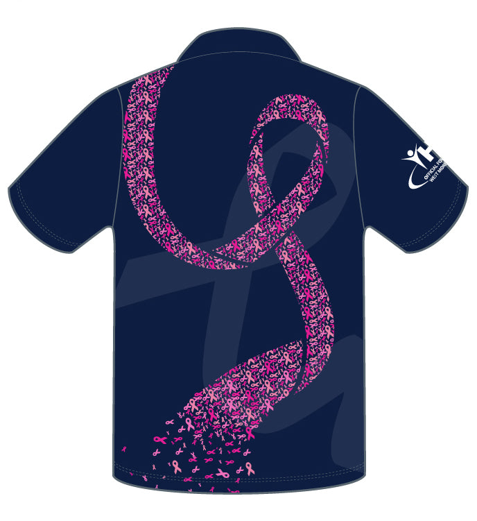 Go Pink Charity 2023 Polo Shirt - Navy